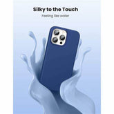 iPhone 13 Pro Mid - night Cover with Magsafe (Silicon) - Revent Store